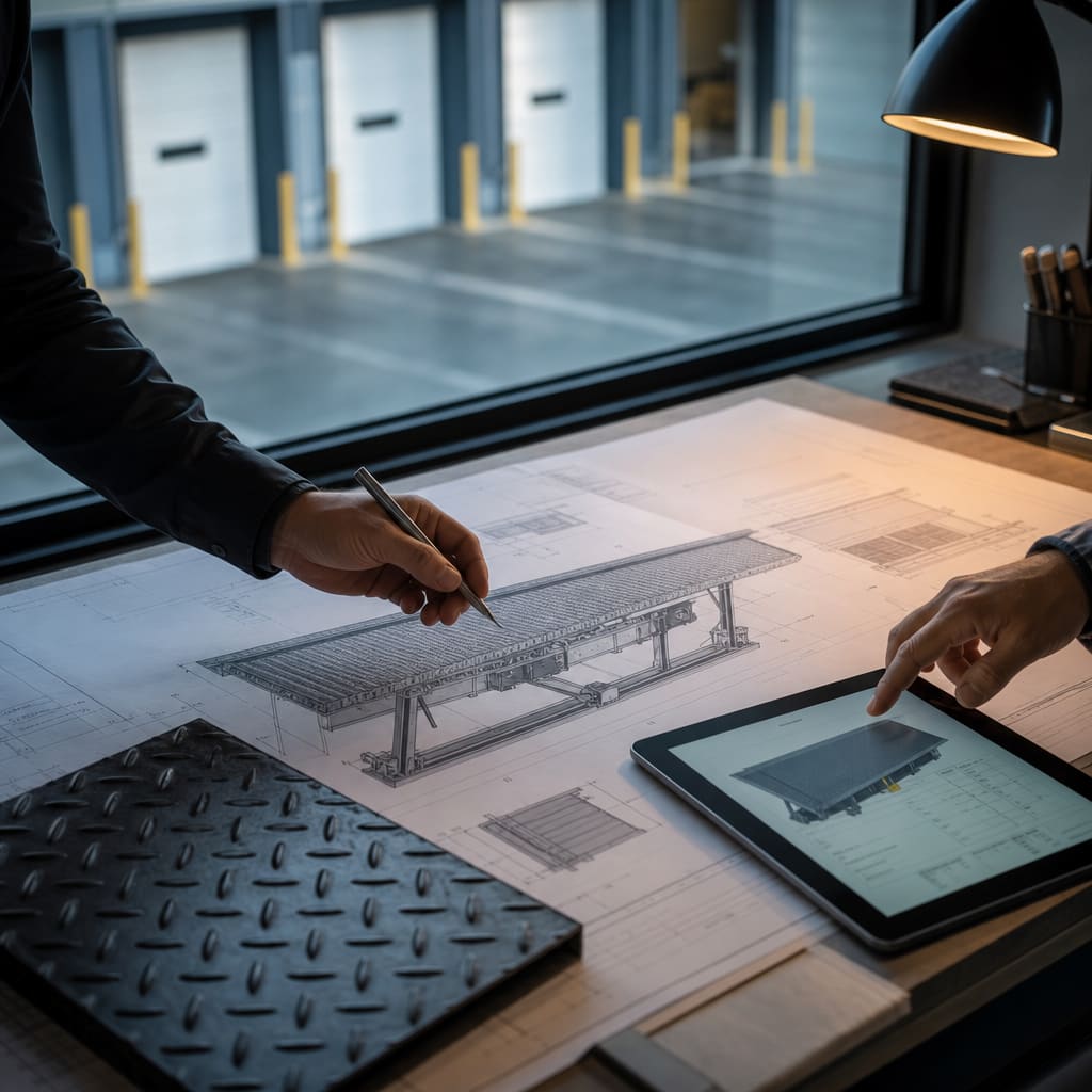 Yükleme rampası teknik projelendirme ve kapasite teklifi hazırlığı